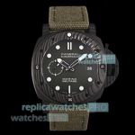 New Swiss Replica VS Factory Panerai Submersible PAM1698 44mm Carbon Fiber Watch 